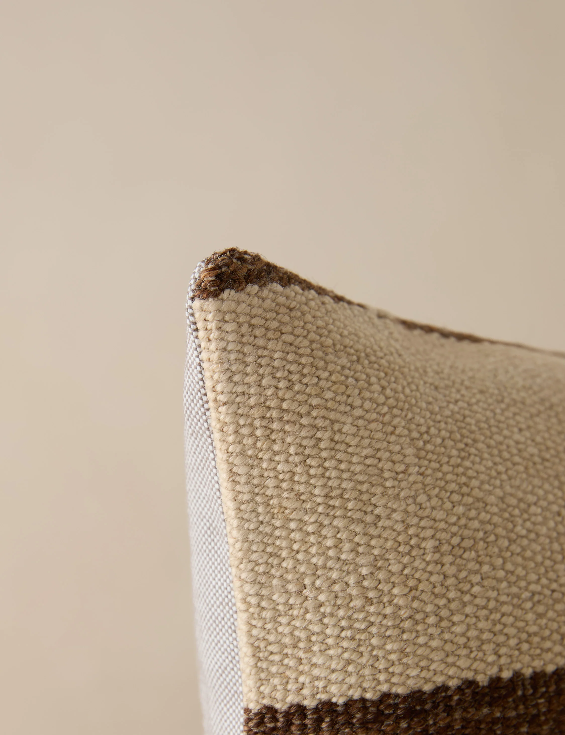Vintage Lumbar Pillow No. 197, 12" x 20" - Image 3