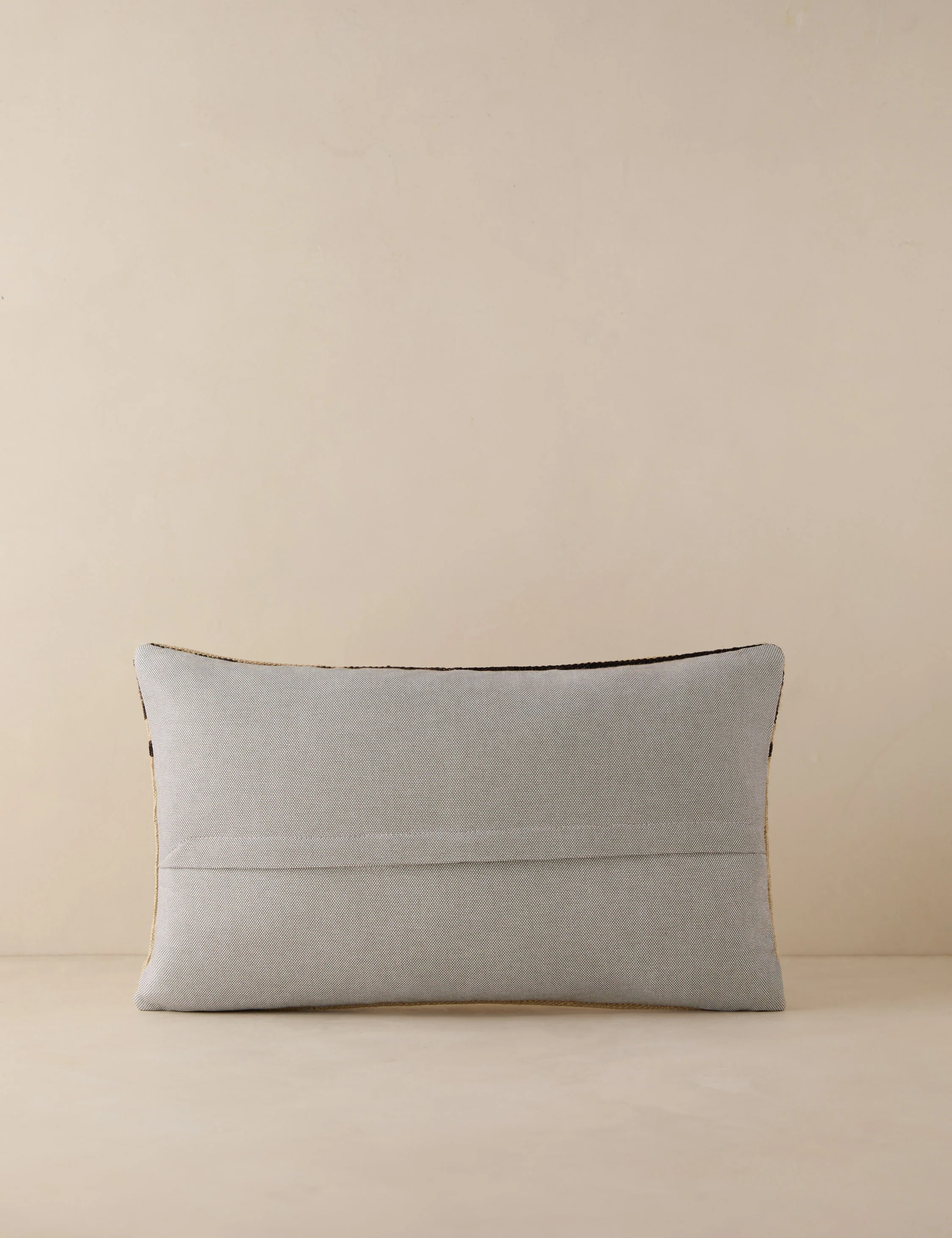 Vintage Lumbar Pillow No. 203, 12" x 20" - Image 2