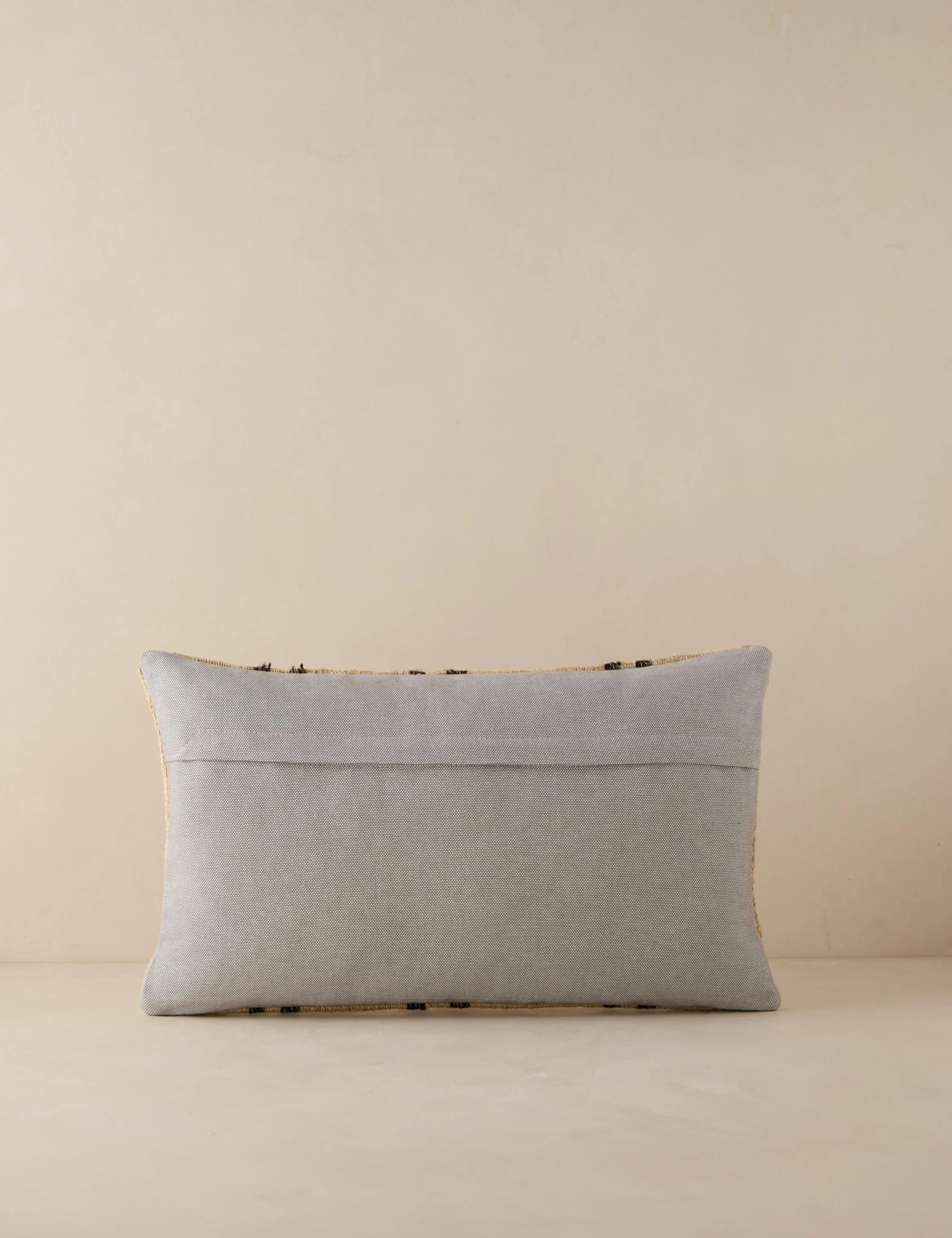 Vintage Lumbar Pillow No. 206, 12" x 20" - Image 2