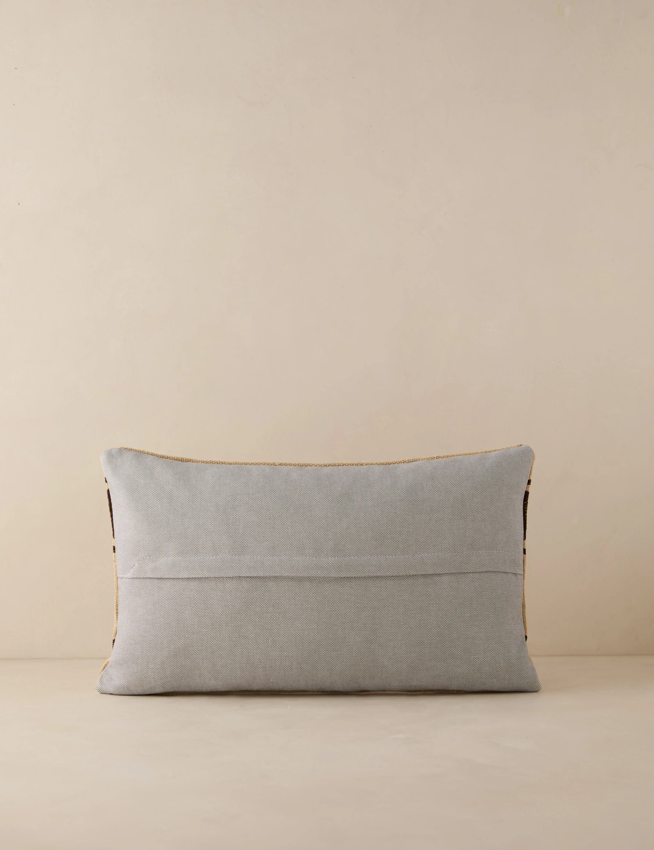 Vintage Lumbar Pillow No. 207, 12" x 20" - Image 2