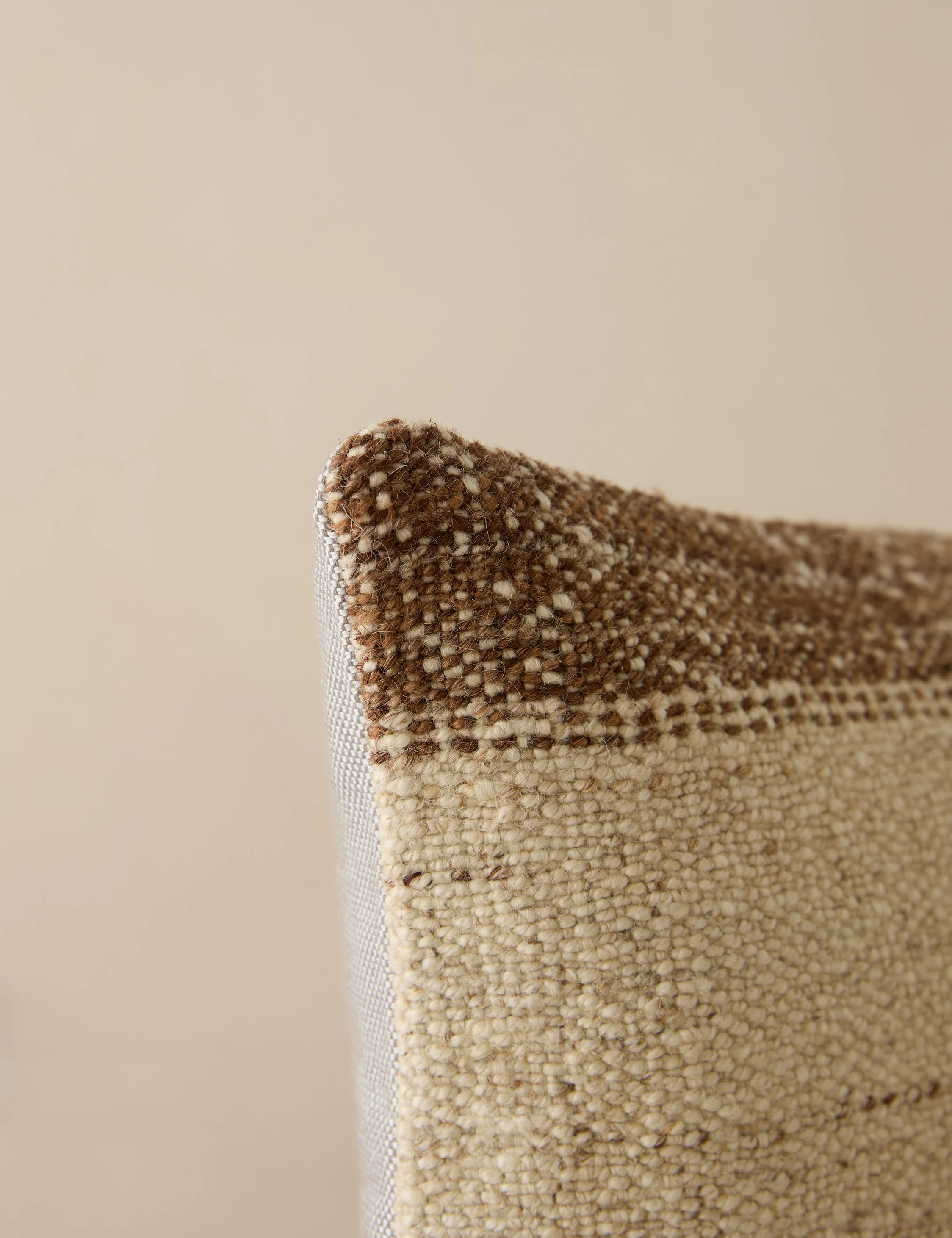 Vintage Lumbar Pillow No. 208, 12" x 20" - Image 3