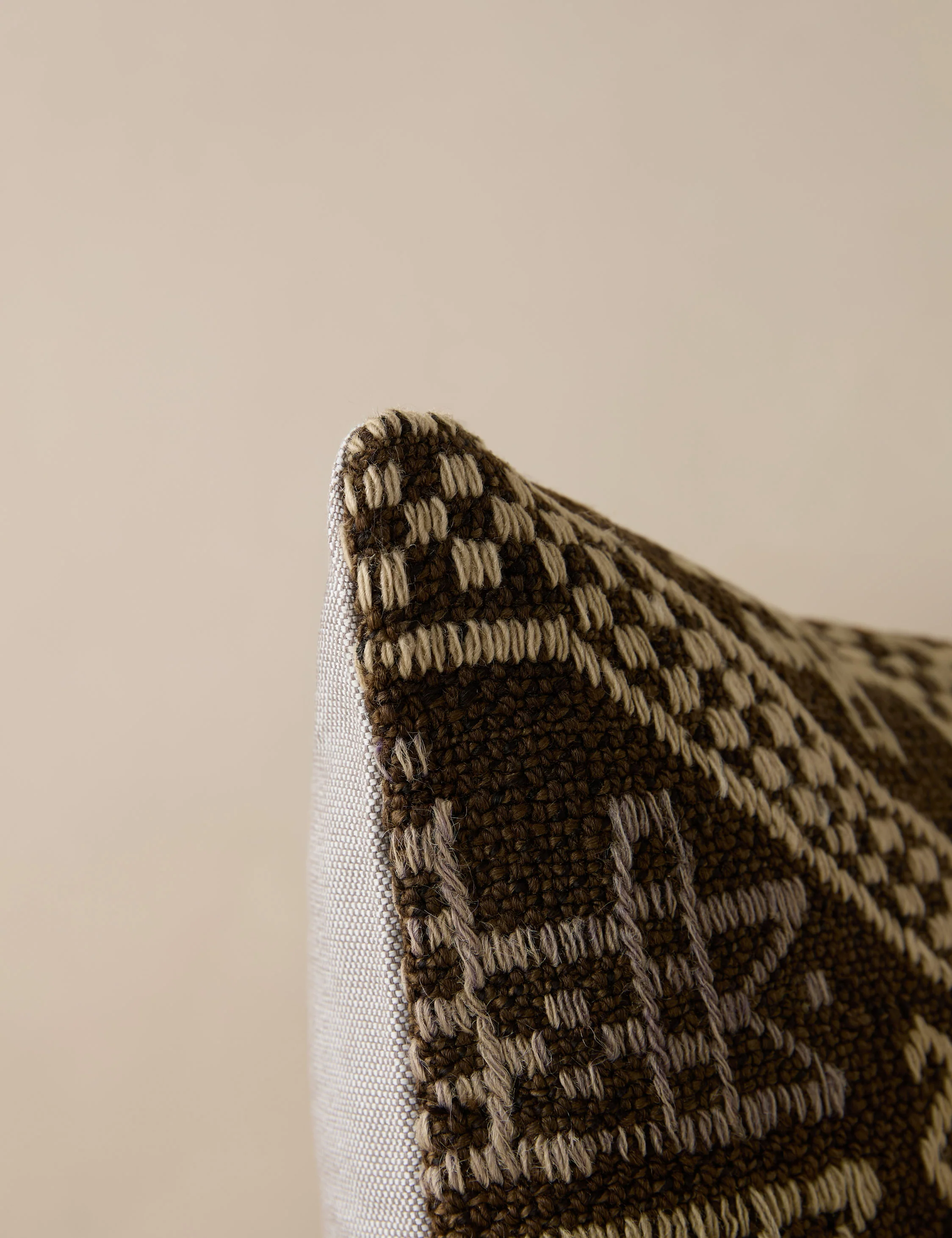 Vintage Lumbar Pillow No. 215, 16" x 24" - Image 3