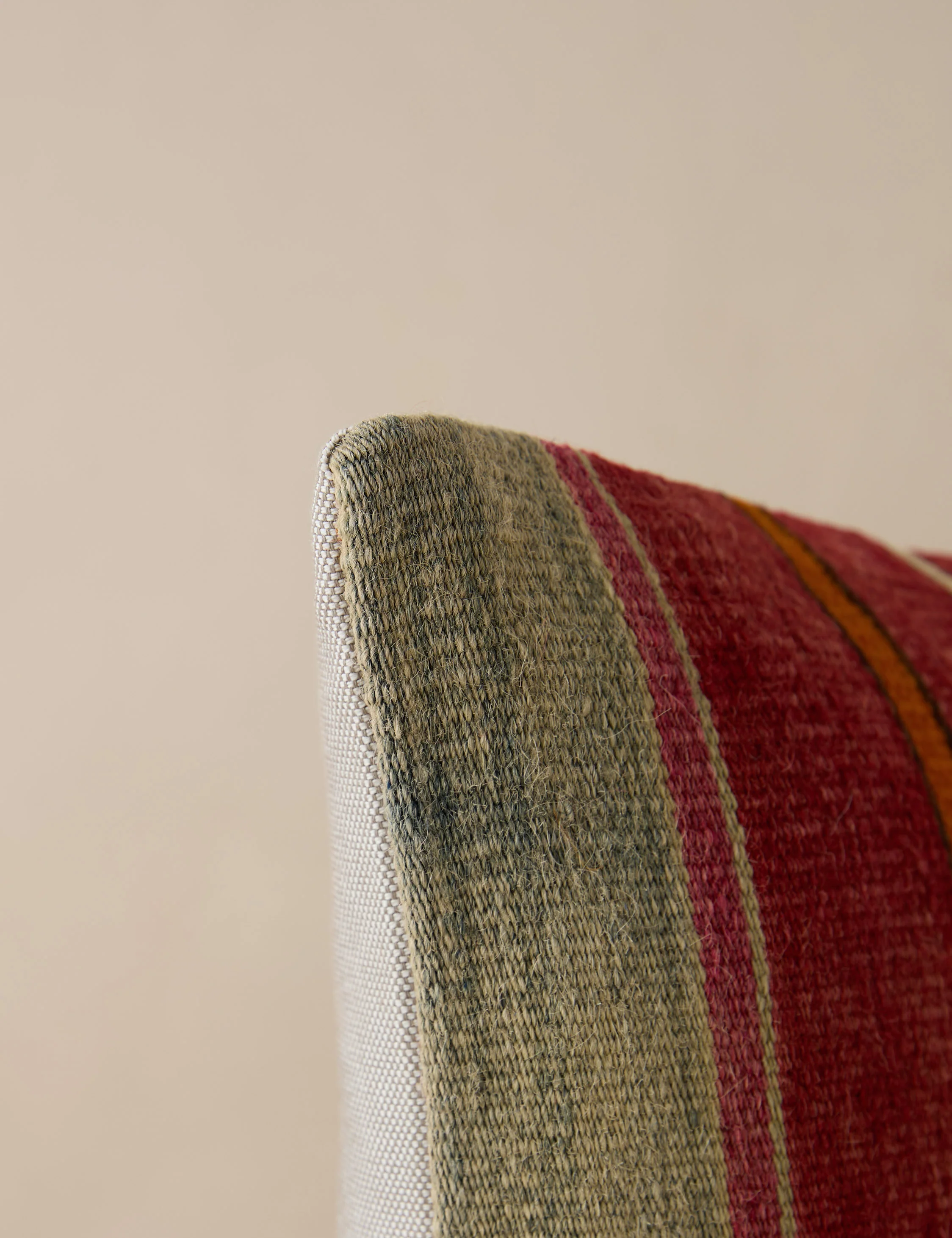 Vintage Lumbar Pillow No. 224, 16" x 24" - Image 3
