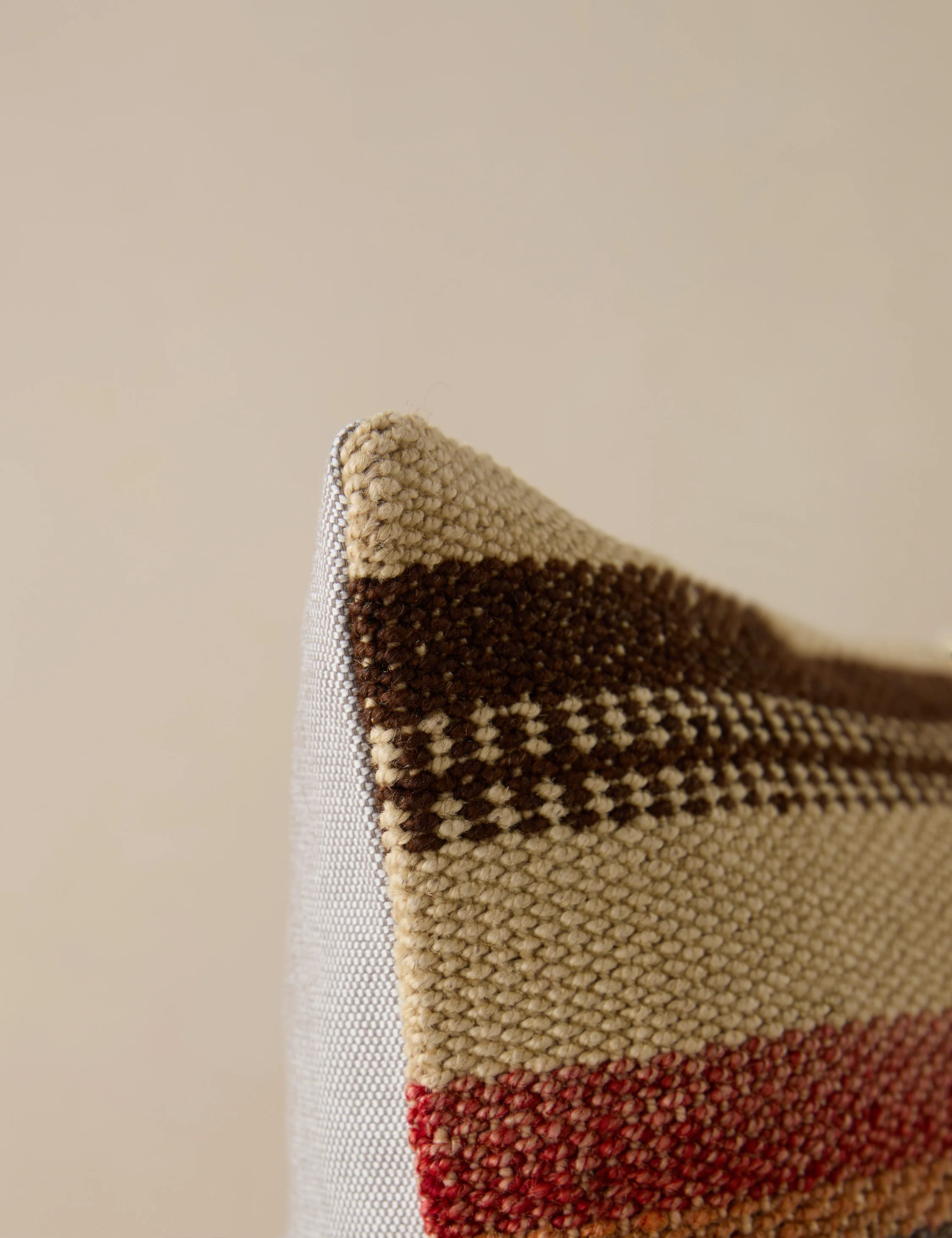 Vintage Lumbar Pillow No. 228, 16" x 24" - Image 3