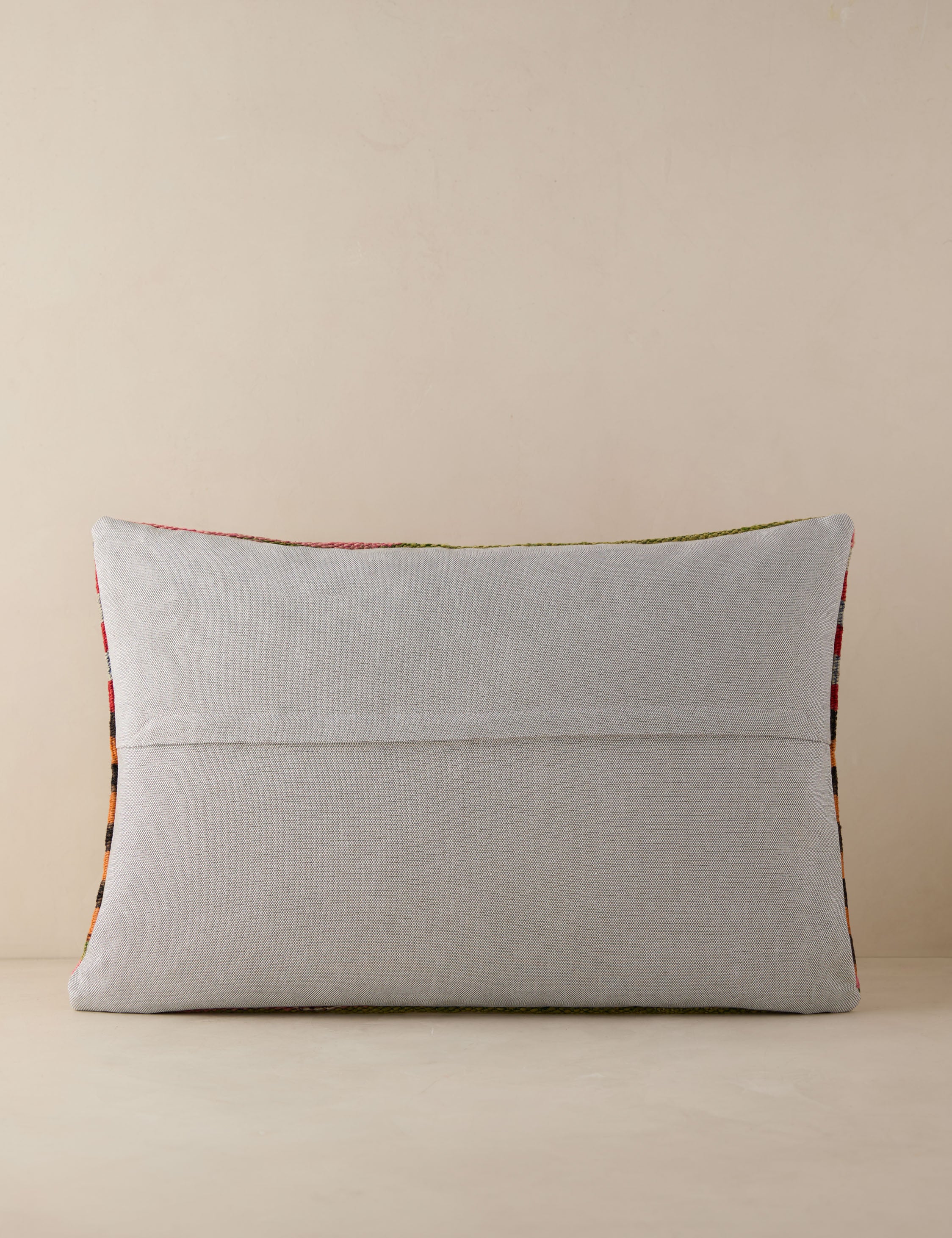 Vintage Lumbar Pillow No. 230, 16" x 24" - Image 2