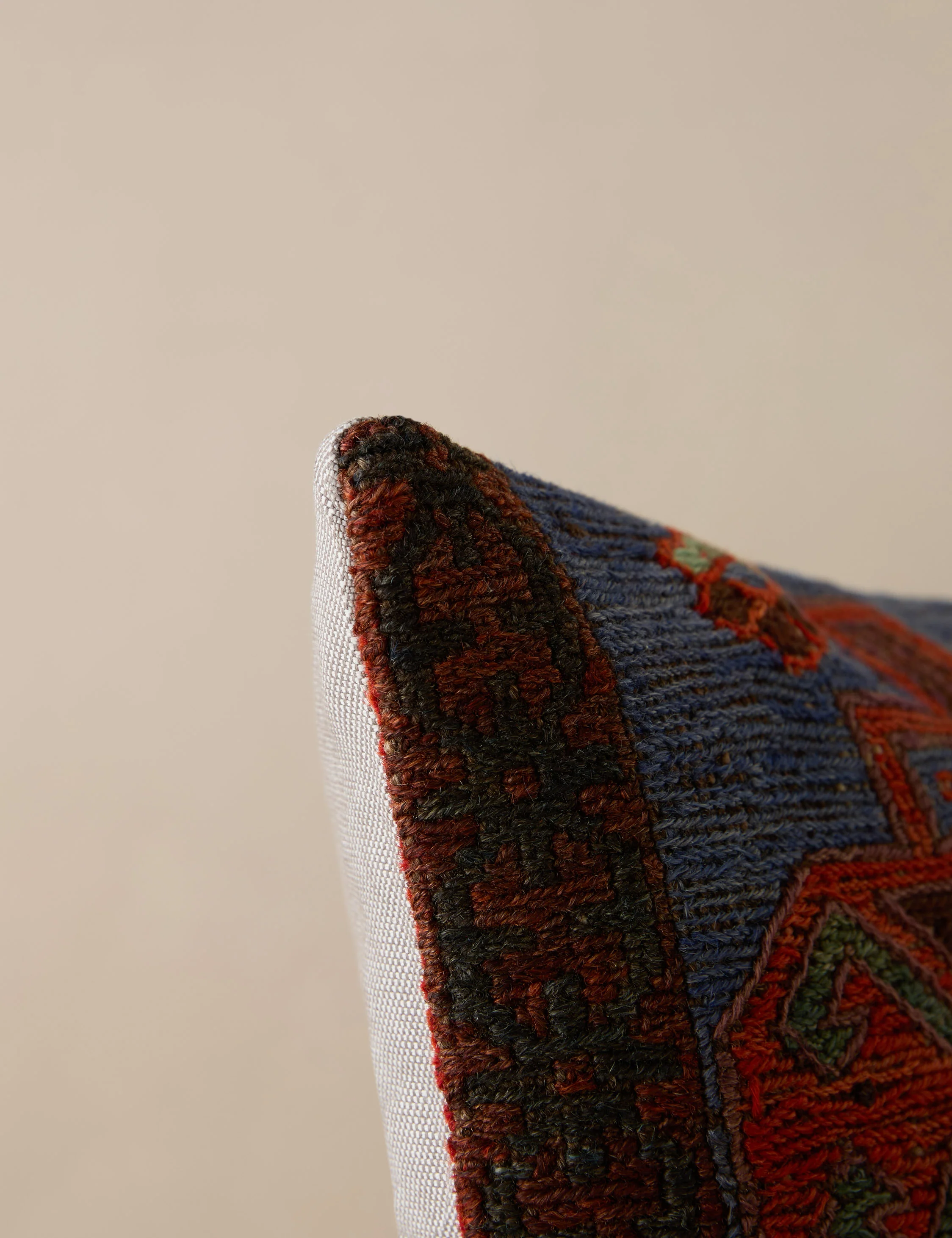 Vintage Lumbar Pillow No. 232, 16" x 24" - Image 3
