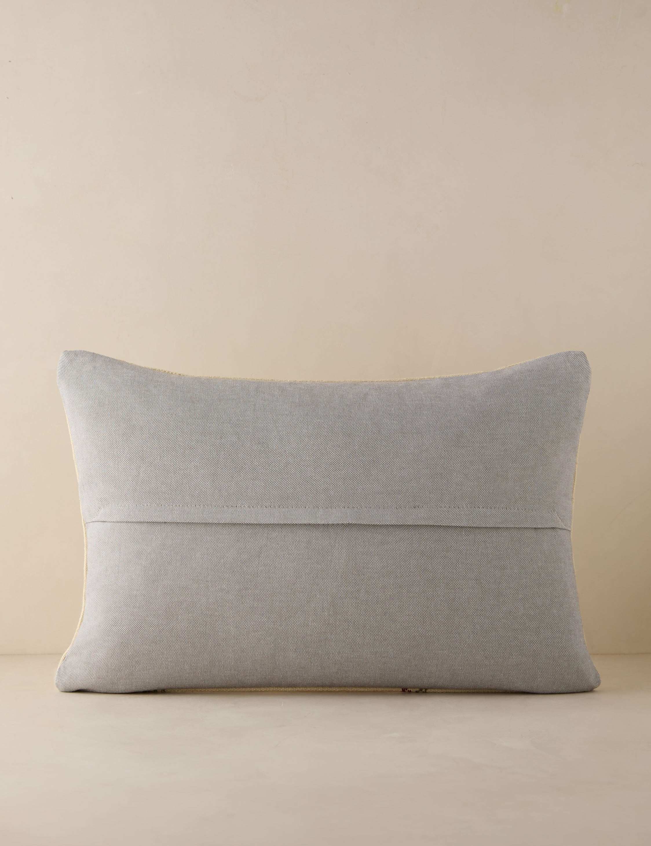Vintage Lumbar Pillow No. 233, 16" x 24" - Image 2