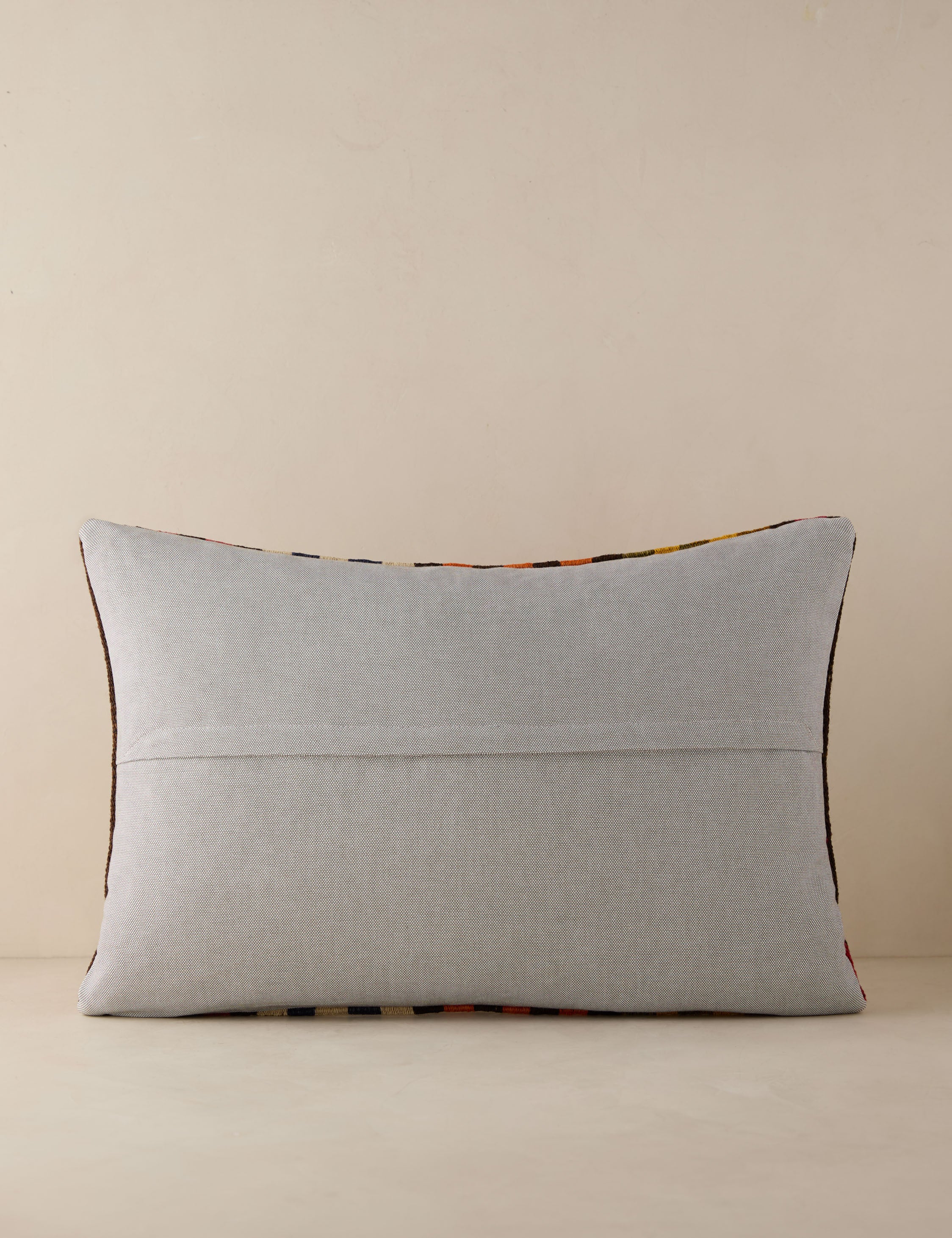 Vintage Lumbar Pillow No. 236, 16" x 24" - Image 2
