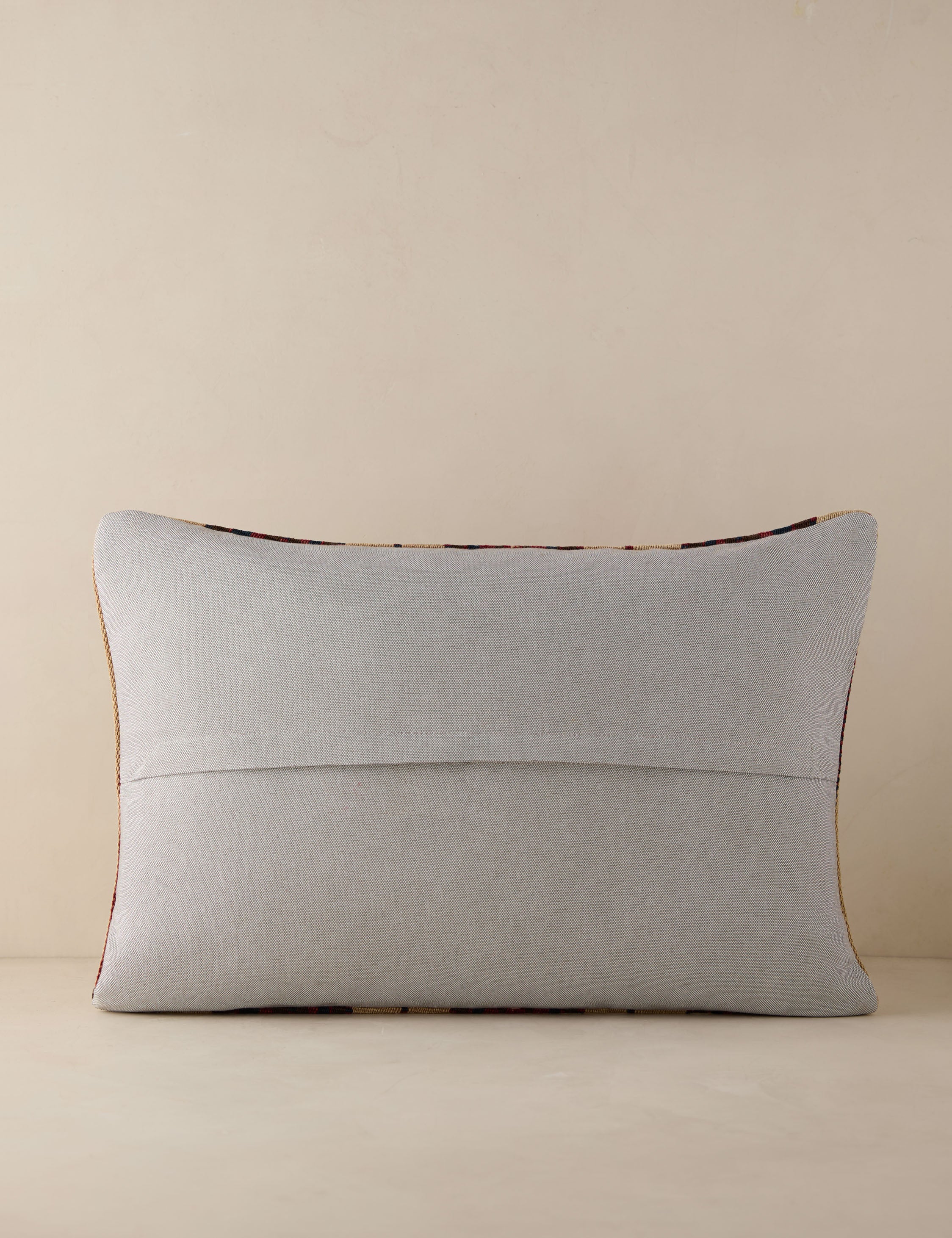 Vintage Lumbar Pillow No. 244, 16" x 24" - Image 2