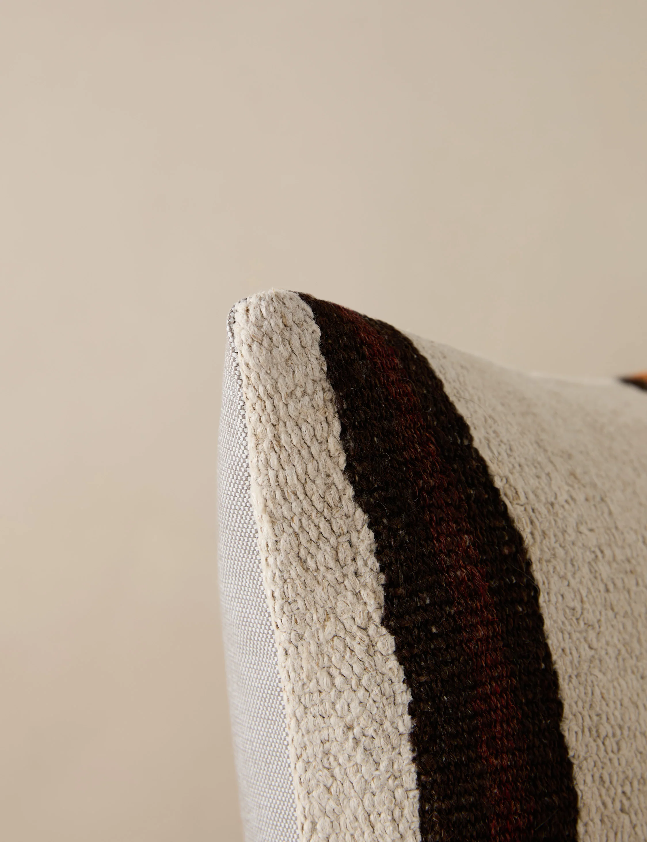 Vintage Lumbar Pillow No. 246, 16" x 24" - Image 3