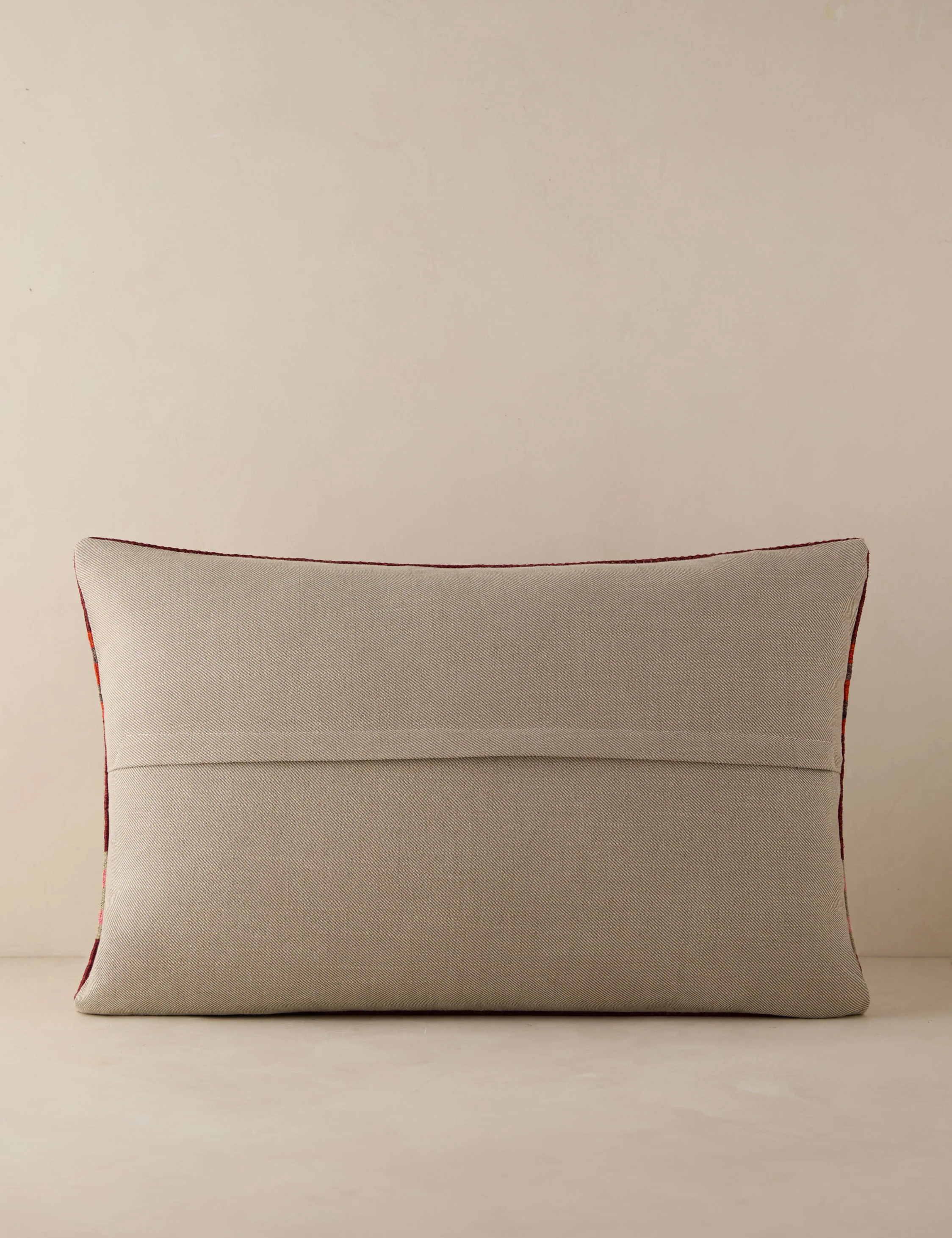 Vintage Lumbar Pillow No. 247, 16" x 24" - Image 2