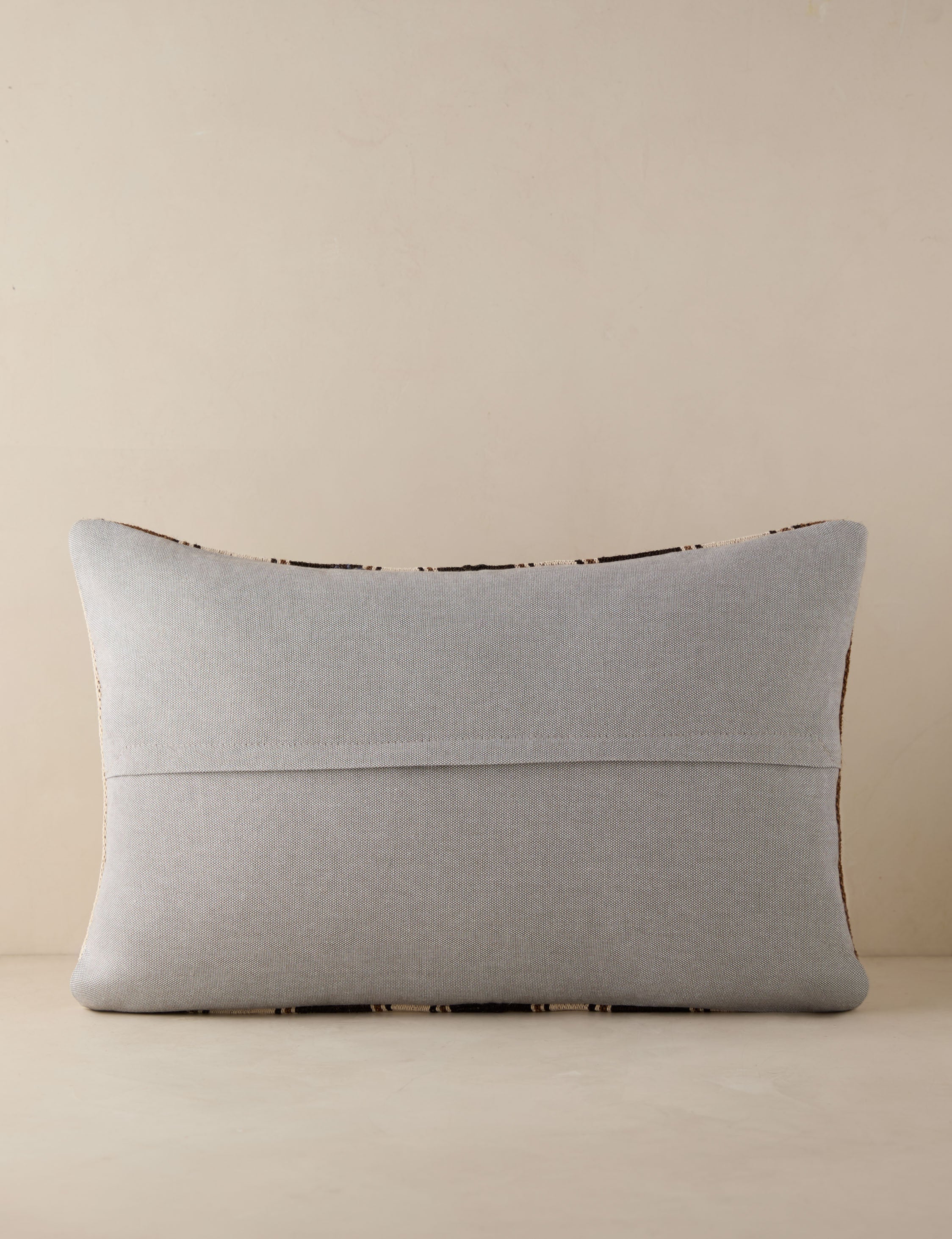 Vintage Lumbar Pillow No. 249, 16" x 24" - Image 2