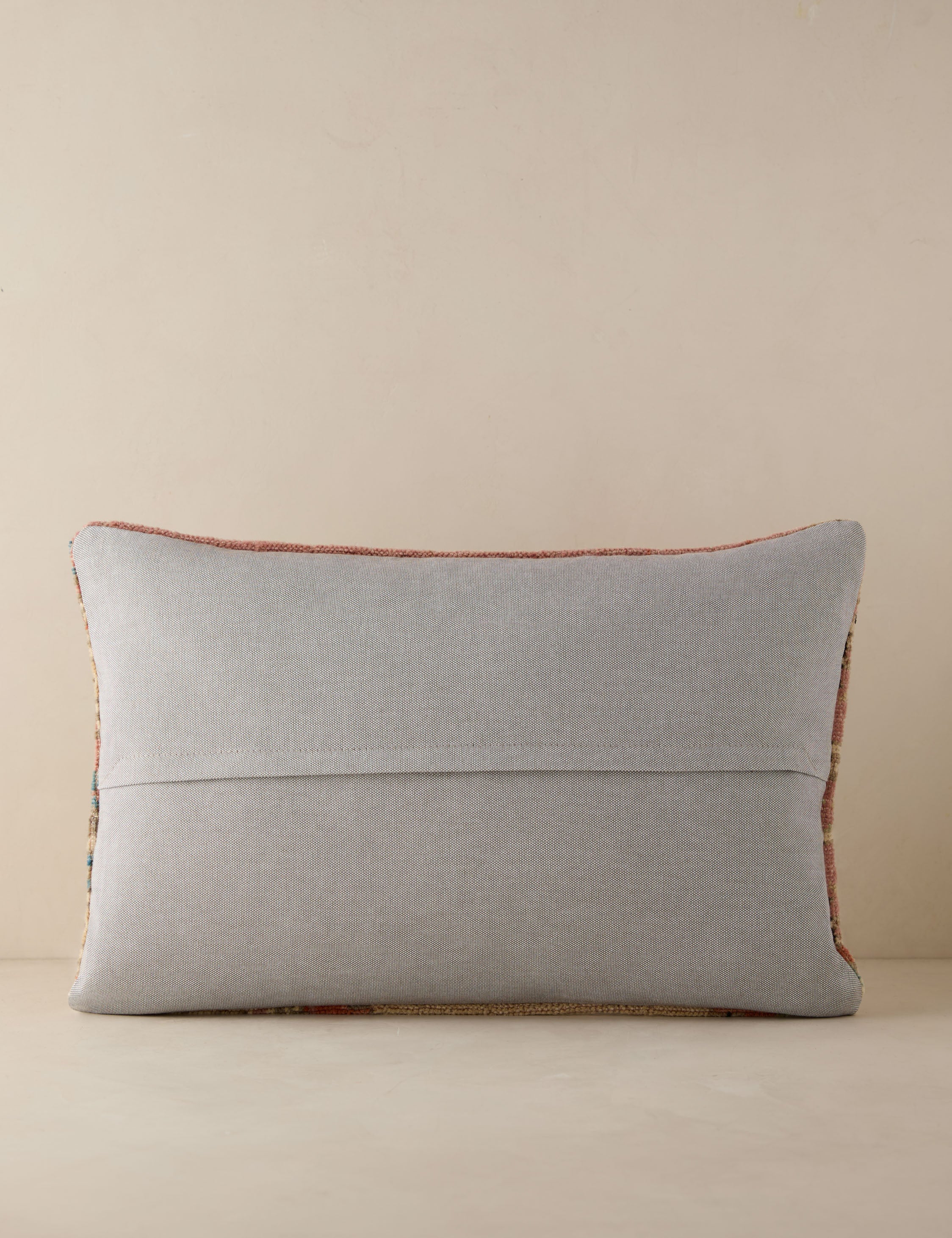 Vintage Lumbar Pillow No. 250, 16" x 24" - Image 2