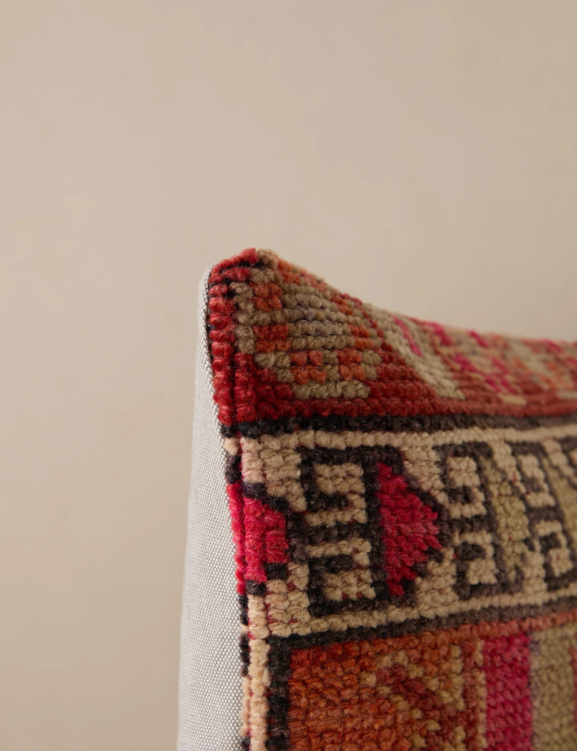 Vintage Lumbar Pillow No. 256, 16" x 24" - Image 3