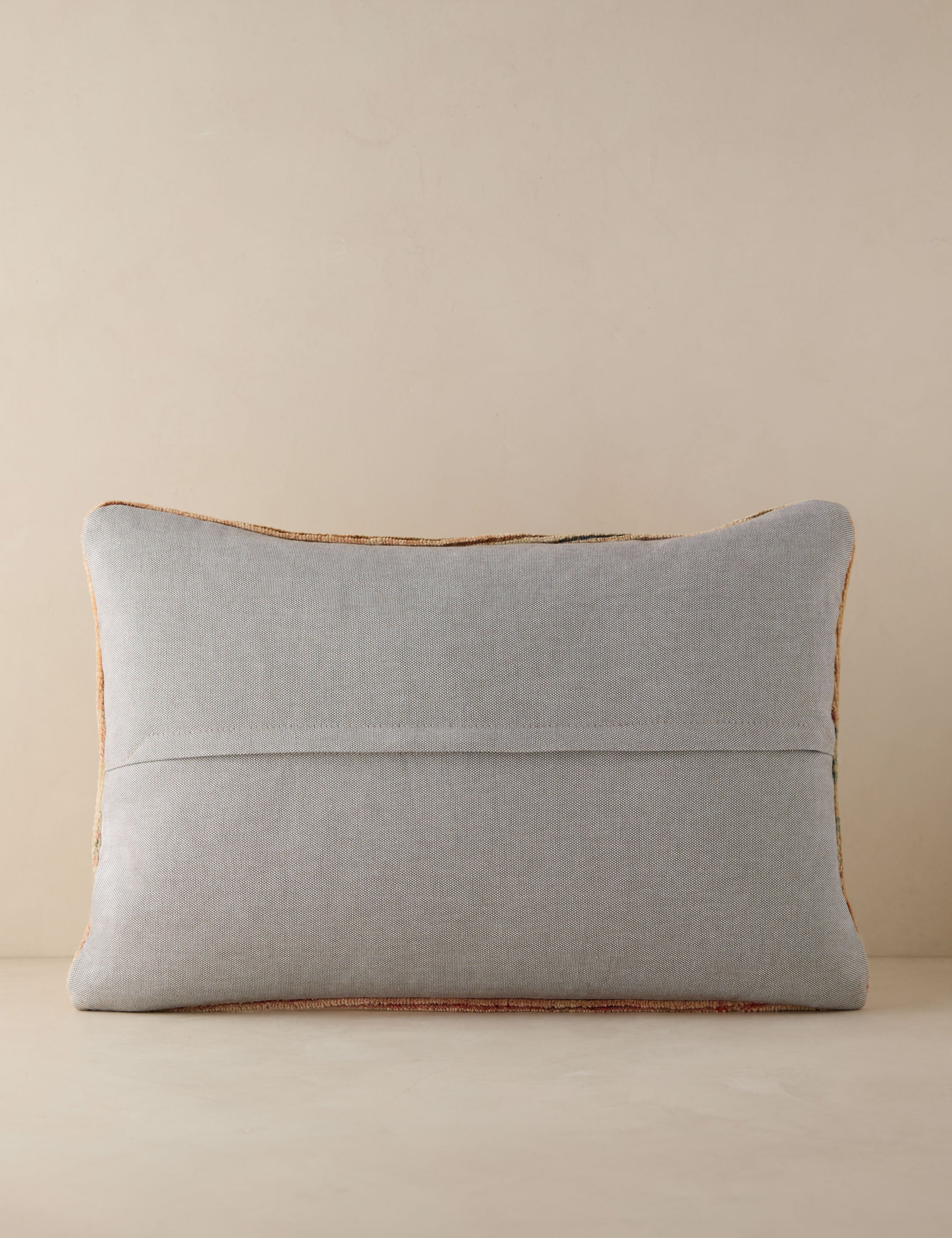 Vintage Lumbar Pillow No. 258, 16" x 24" - Image 2