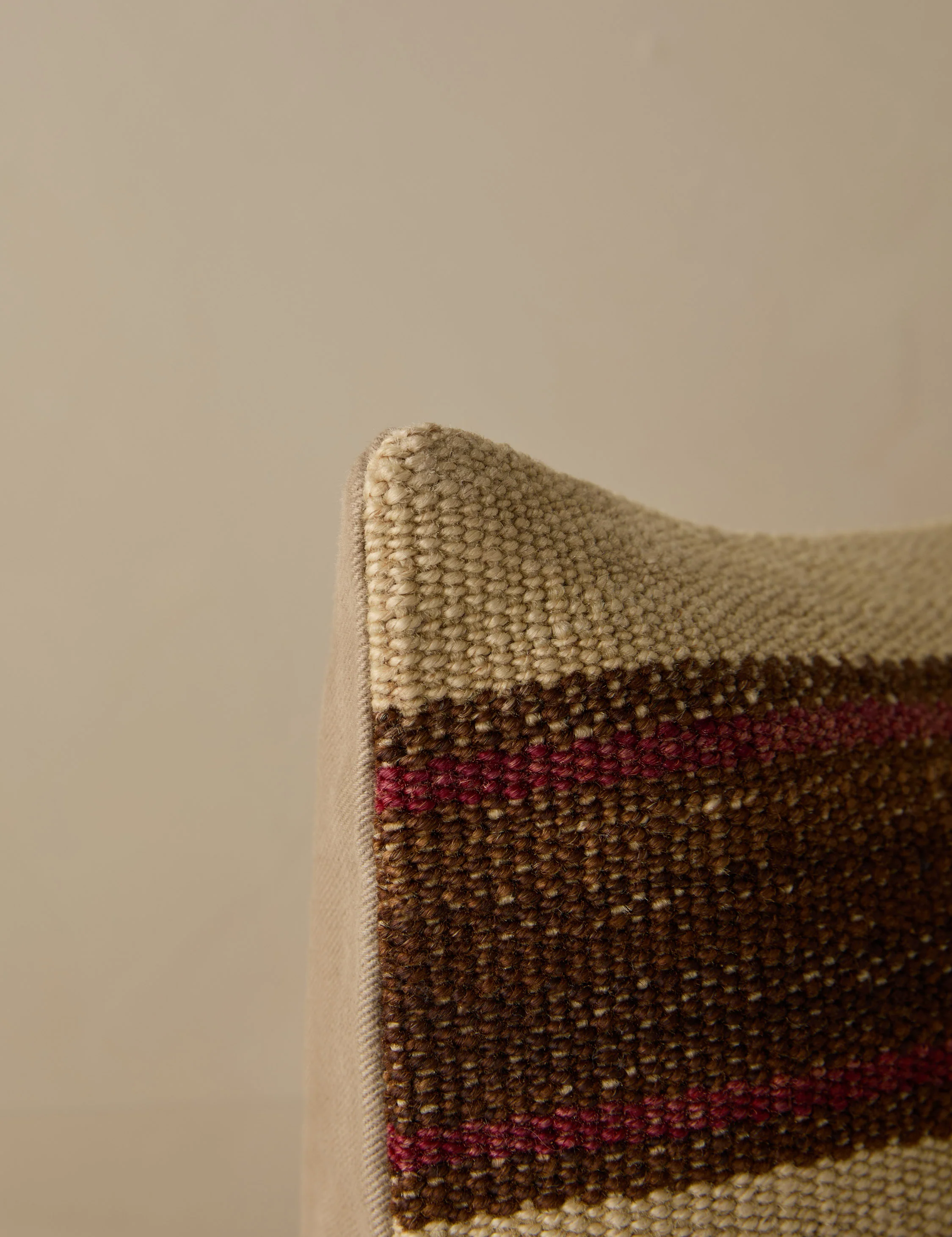 Vintage Lumbar Pillow No. 278, 12" x 20" - Image 3