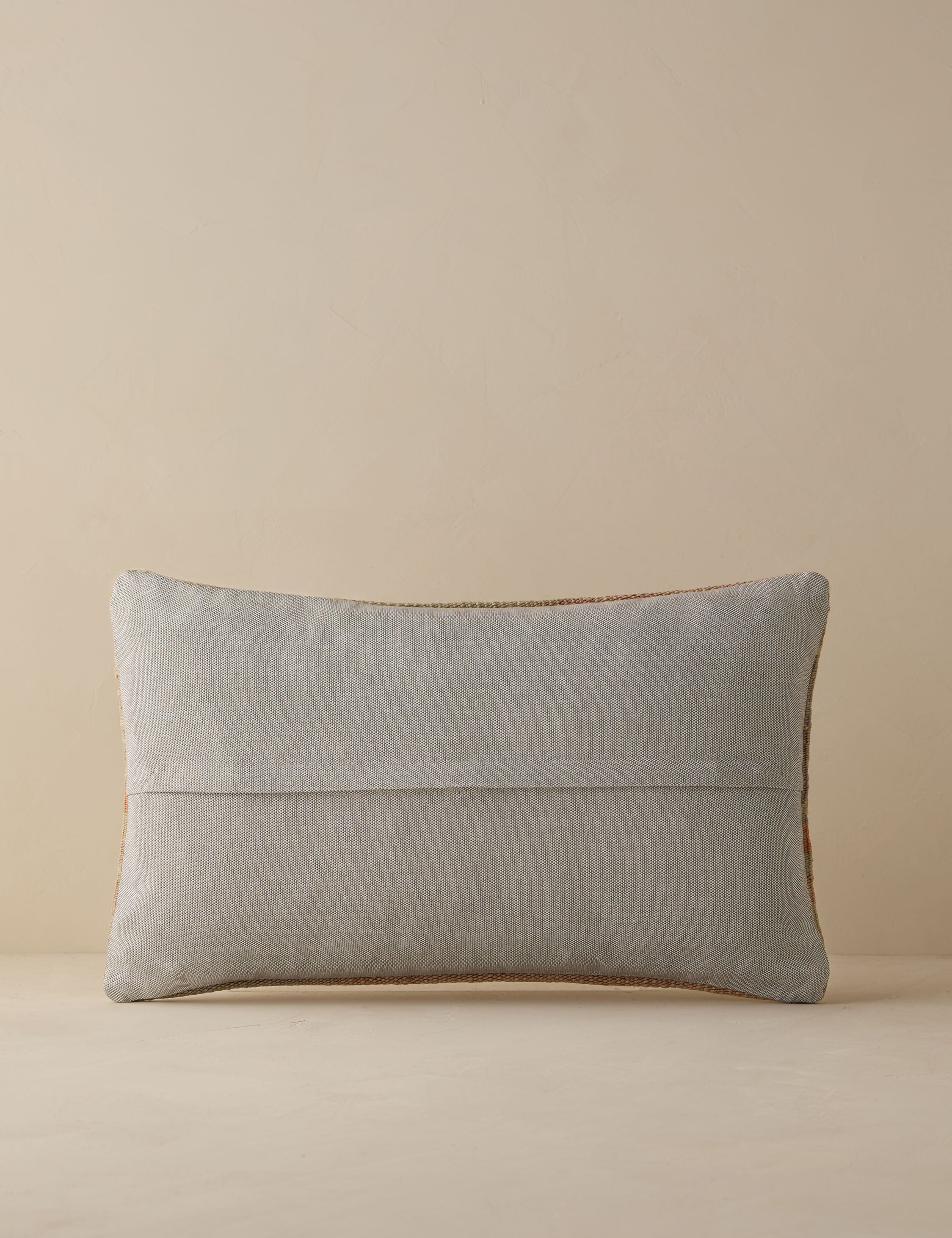 Vintage Lumbar Pillow No. 281, 12" x 20" - Image 2