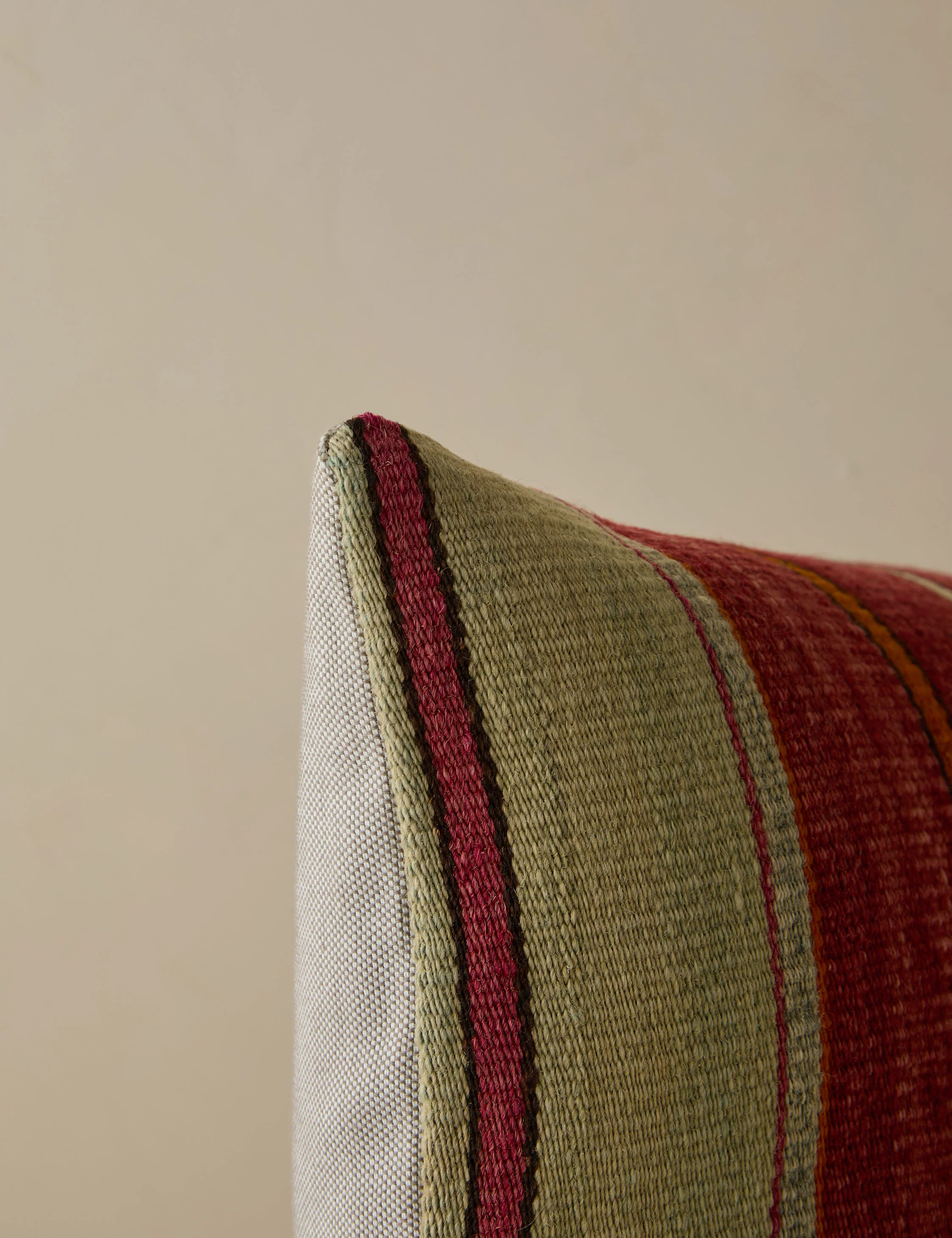 Vintage Lumbar Pillow No. 283, 16" x 24" - Image 3