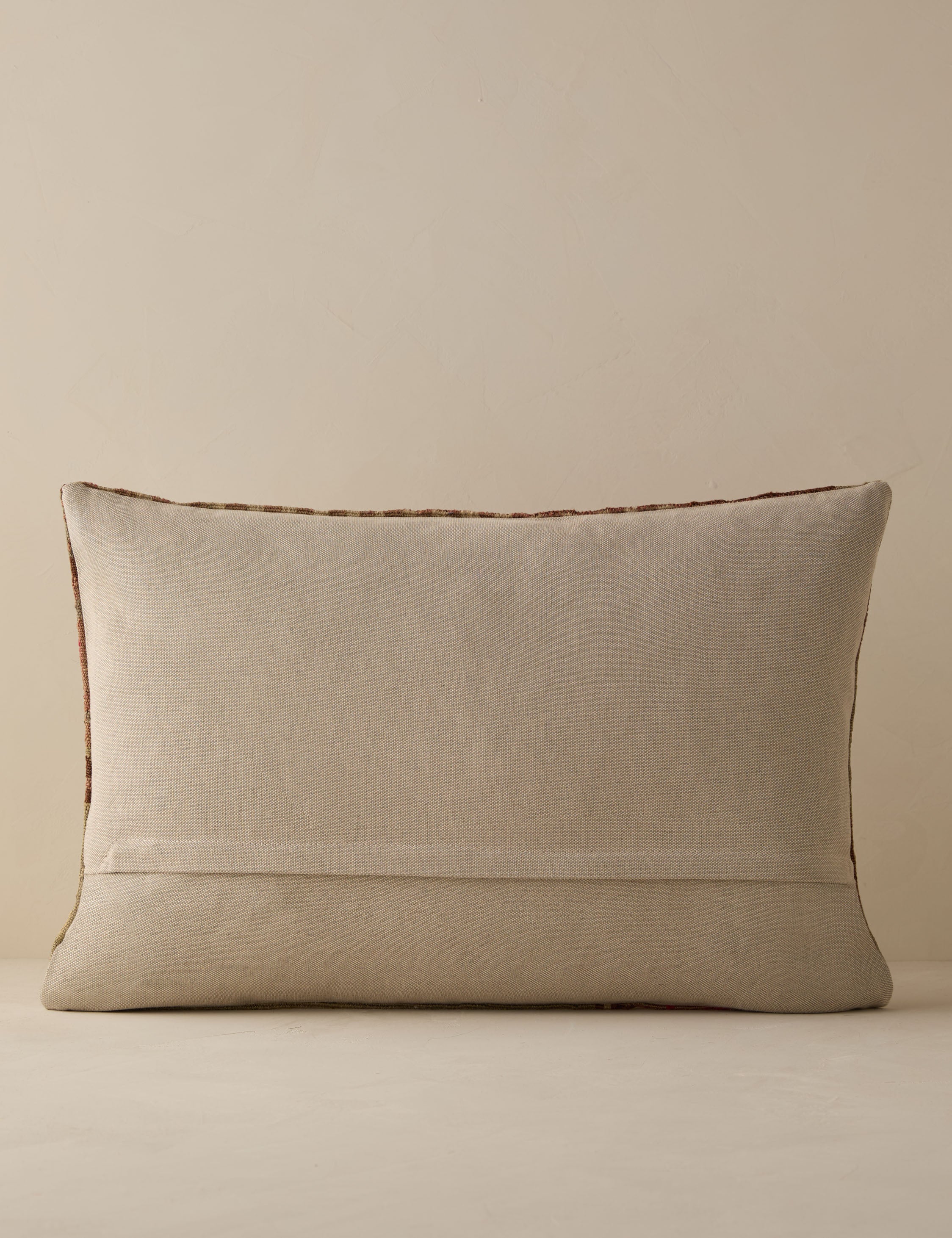 Vintage Lumbar Pillow No. 286, 16" x 24" - Image 2