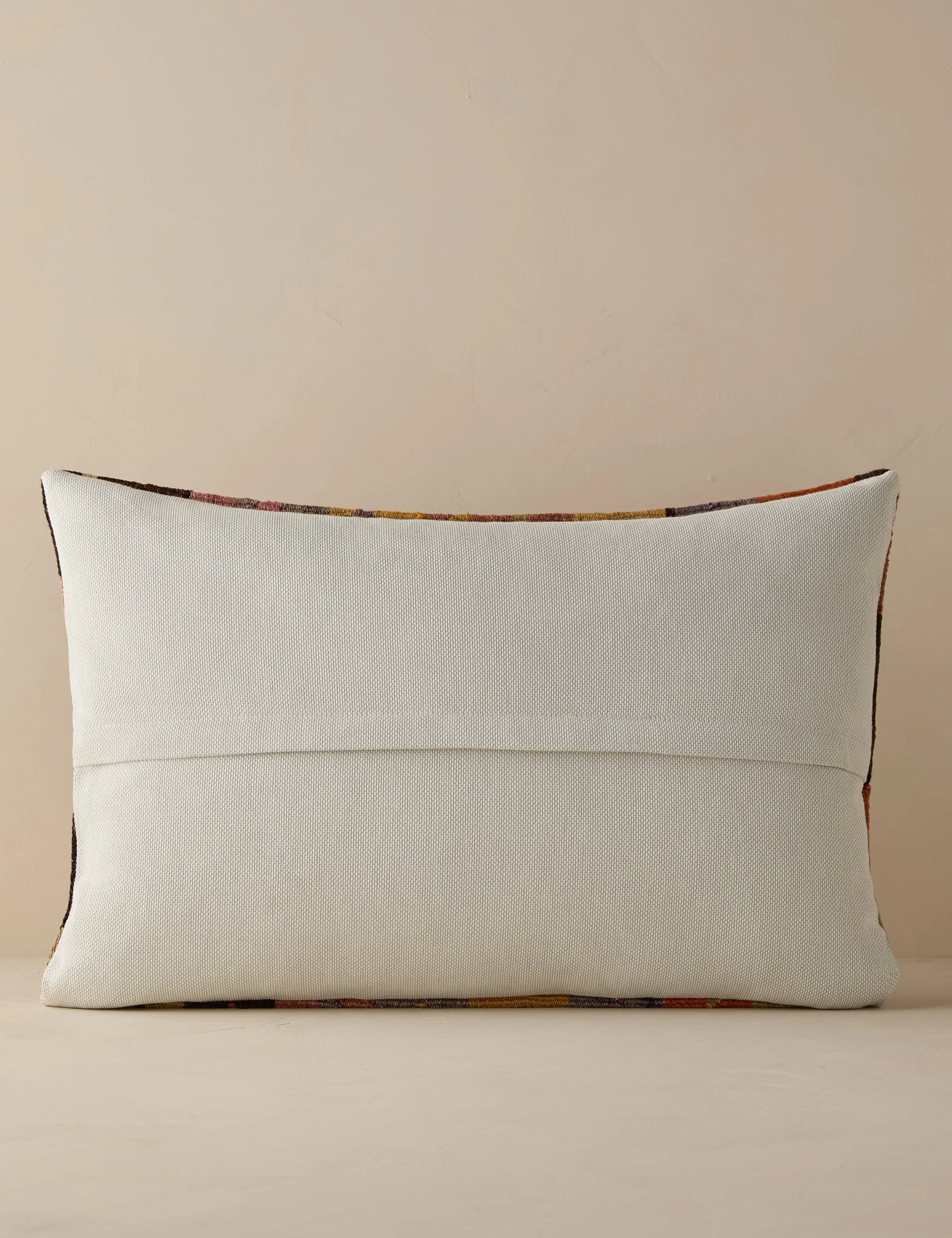 Vintage Lumbar Pillow No. 299, 16" x 24" - Image 2