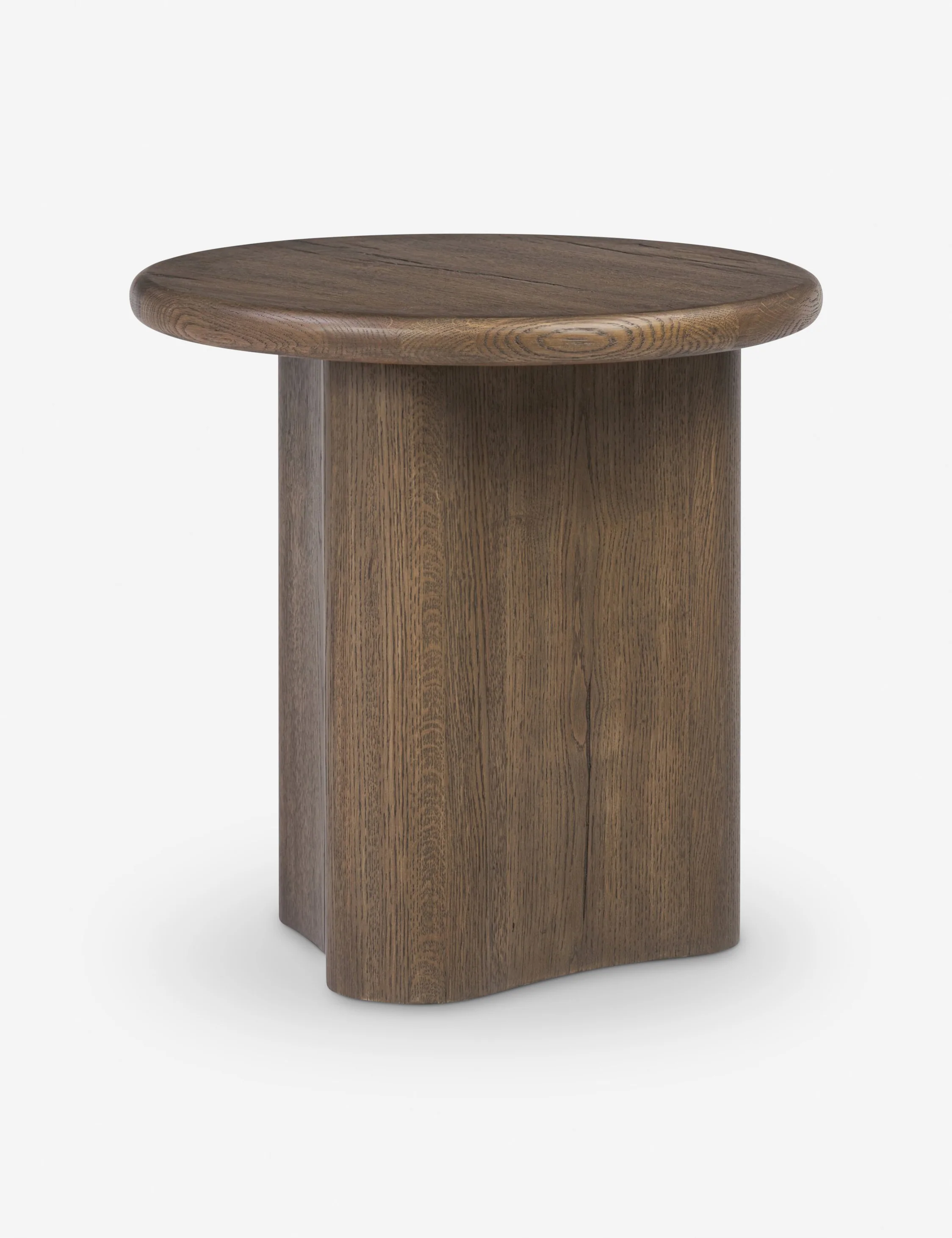 Waylie Large Round Side Table by Amber Lewis x Four Hands - Image 3