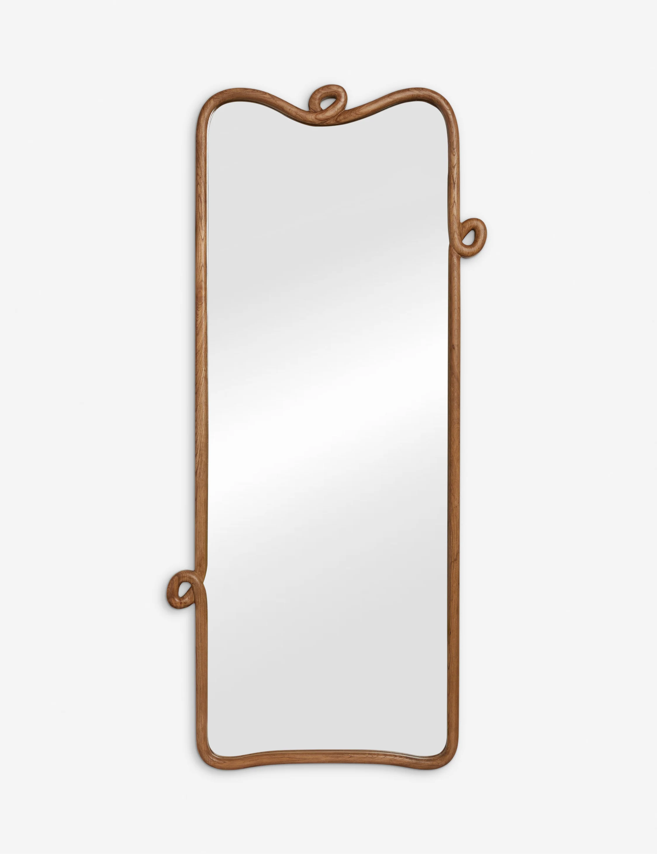 Looped Wood Full Length Mirror by Sarah Sherman Samuel - Image 2