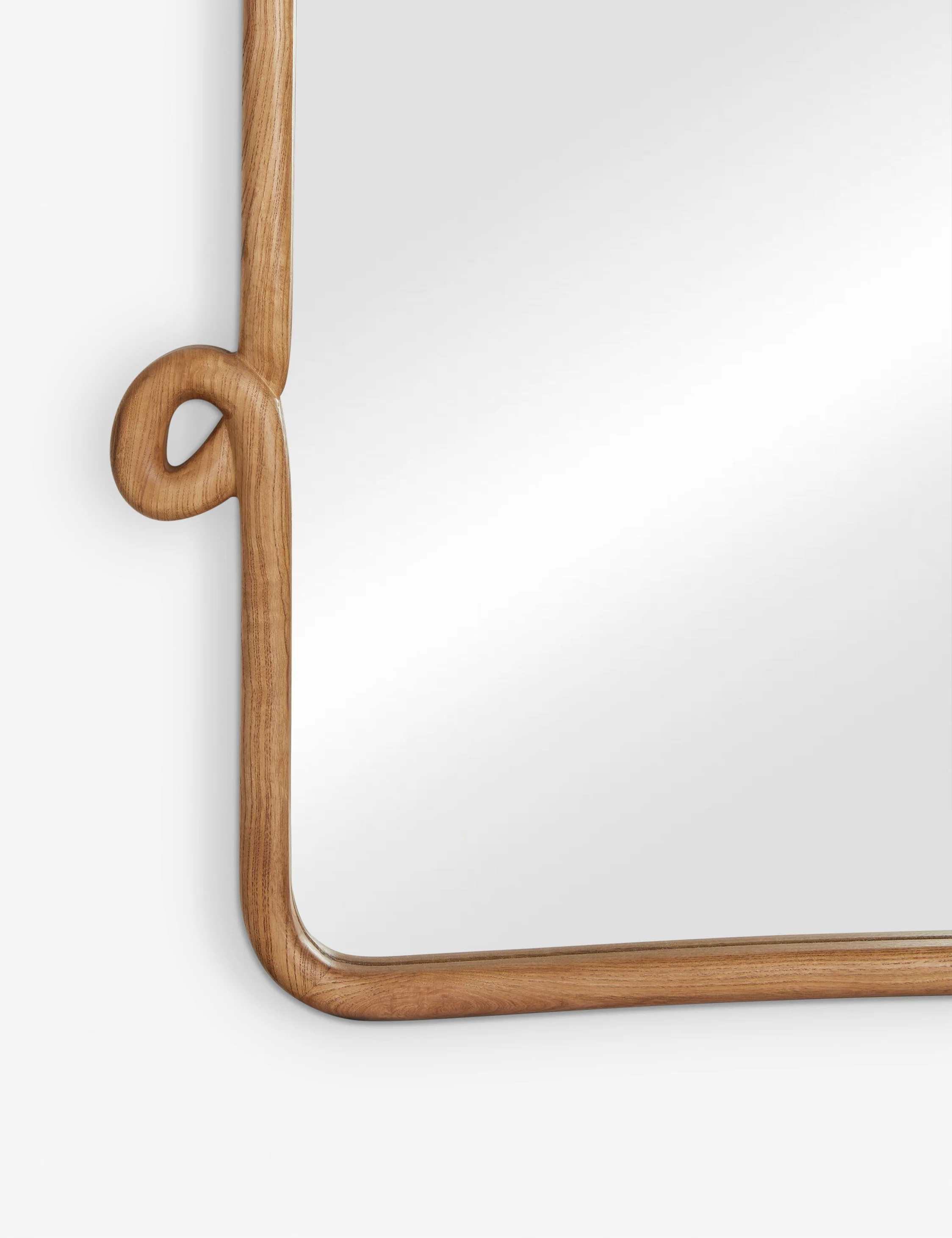 Looped Wood Mantel Mirror by Sarah Sherman Samuel - Image 3