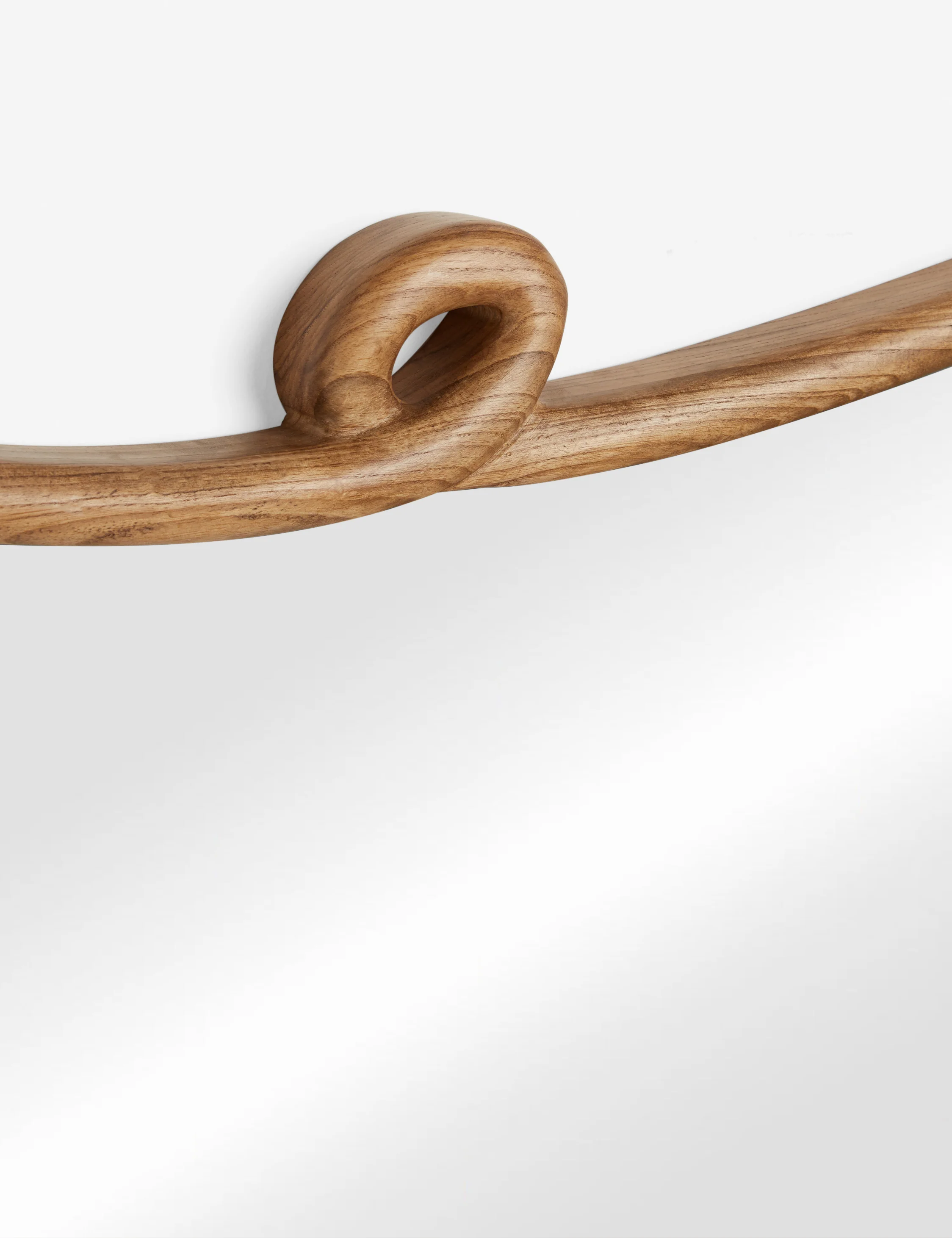 Looped Wood Mantel Mirror by Sarah Sherman Samuel - Image 4
