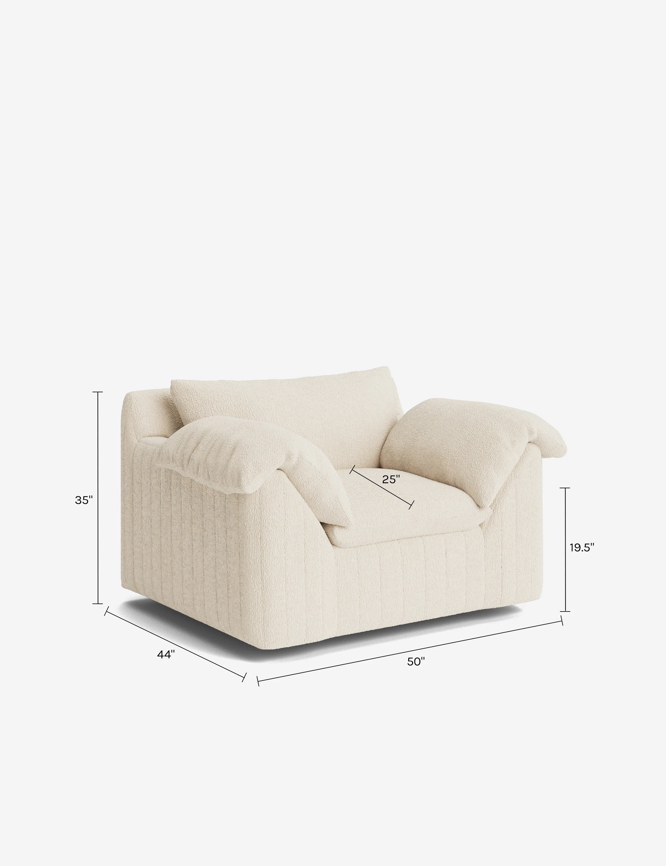 Yucca Swivel Chair by Carly Cushnie - Image 241